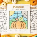 Pumpkin Color by Number