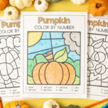 Pumpkin Color by Number