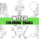 Witch Free Coloring Pages