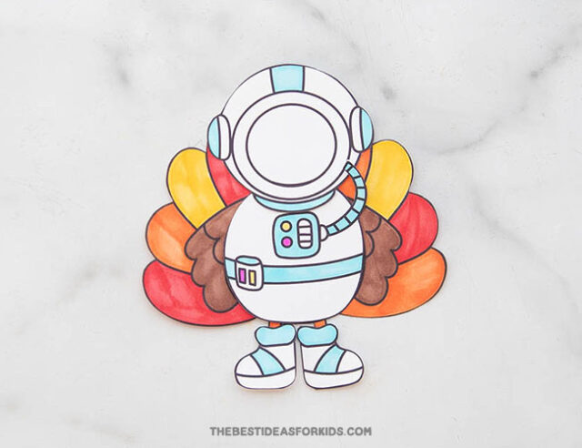Astronaut Turkey Disguise