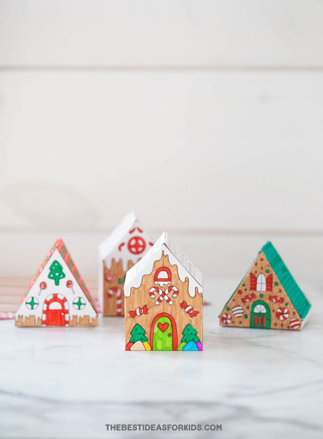 Build a Paper Gingerbread House
