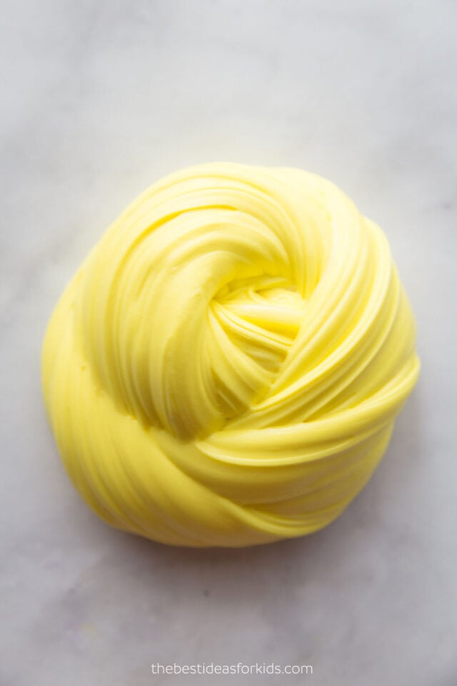 Easy Butter Slime Recipe