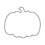 Free Printable Pumpkin Outline