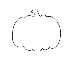 Free Printable Pumpkin Outline