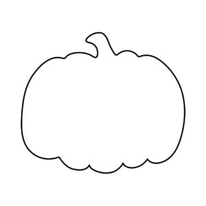 Free Printable Pumpkin Outline