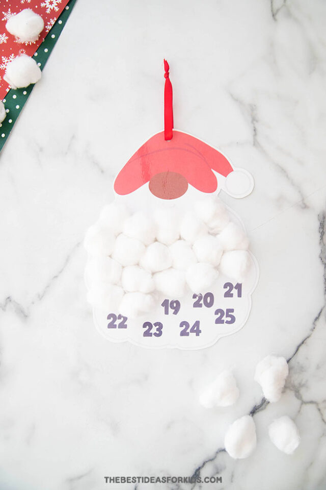 Gnome Beard Countdown Free Printable