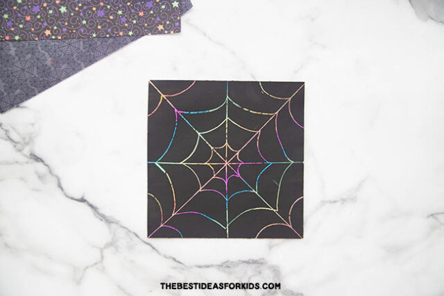 Halloween Scratch Art Activity for Kids