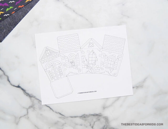 Printable Haunted House Templates