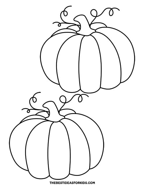 Pumpkin with Vines - Medium
