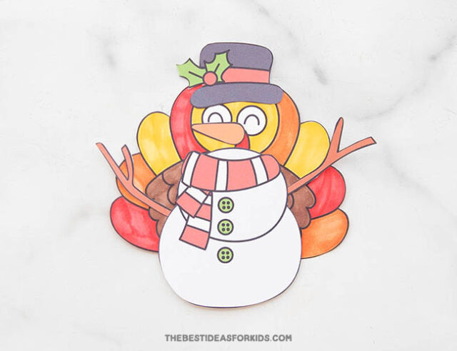 Snowman Turkey Disguise