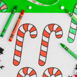 Candy Cane Template