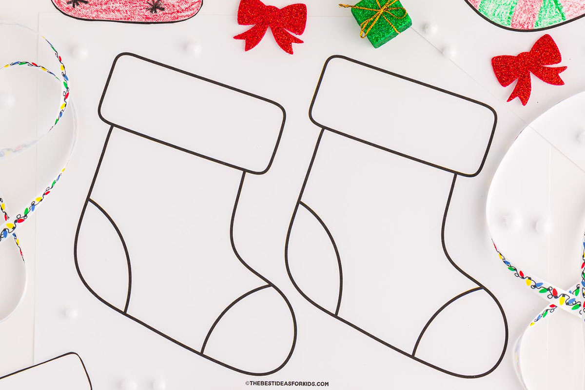 Christmas Stocking Template (Free Printables) - The Best Ideas for