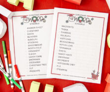 Christmas Word Scramble