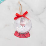 DIY Snow Globe Ornament