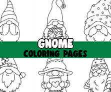 Gnome Coloring Pages Cover