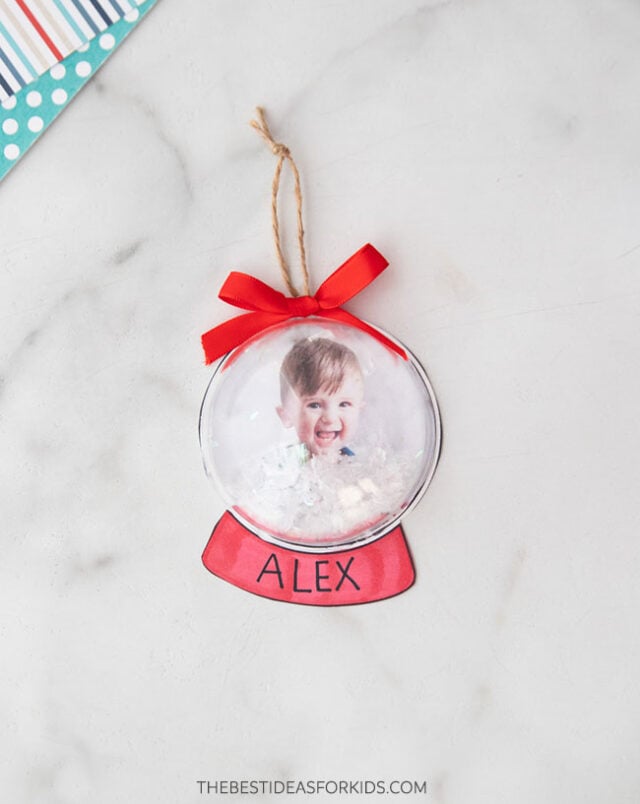 Ornament Snow Globe Craft