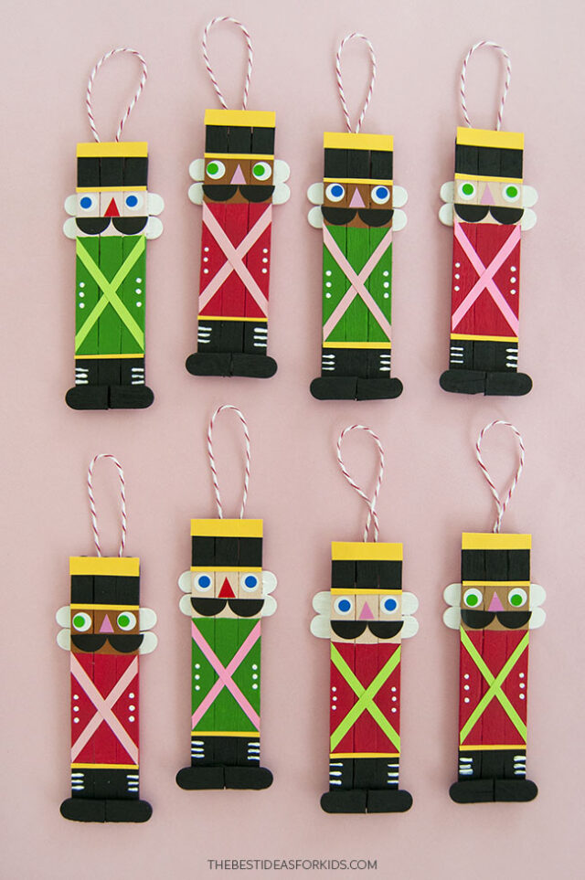 Popsicle Stick Nutcracker - The Best Ideas for Kids