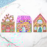 Printable Gingerbread House Card