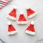 Santa Rice Krispie Treats