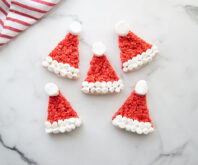 Santa Rice Krispie Treats