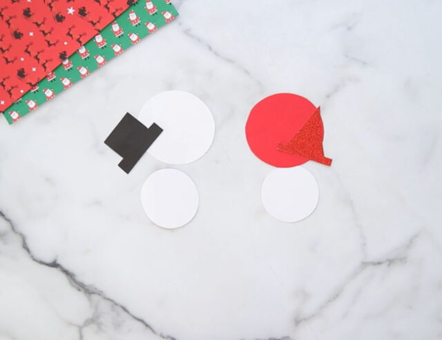 cut out hats for ornaments