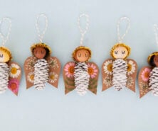 Pine Cone Angel Ornament cover