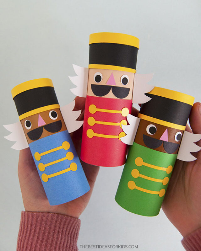 Recycled Toilet Paper Roll Nutcracker
