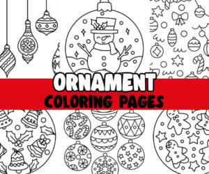 ornament coloring pages cover