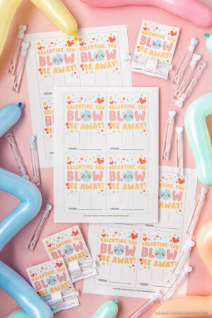 Bubble Valentines (Free Printable) - The Best Ideas for Kids
