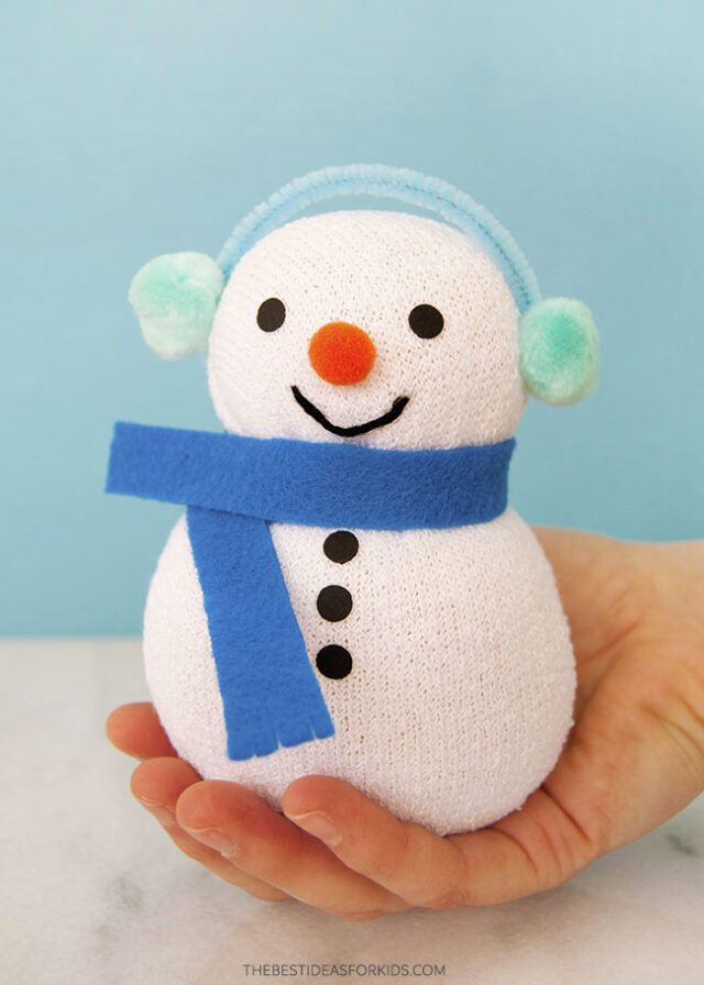Cute Sock Snowman