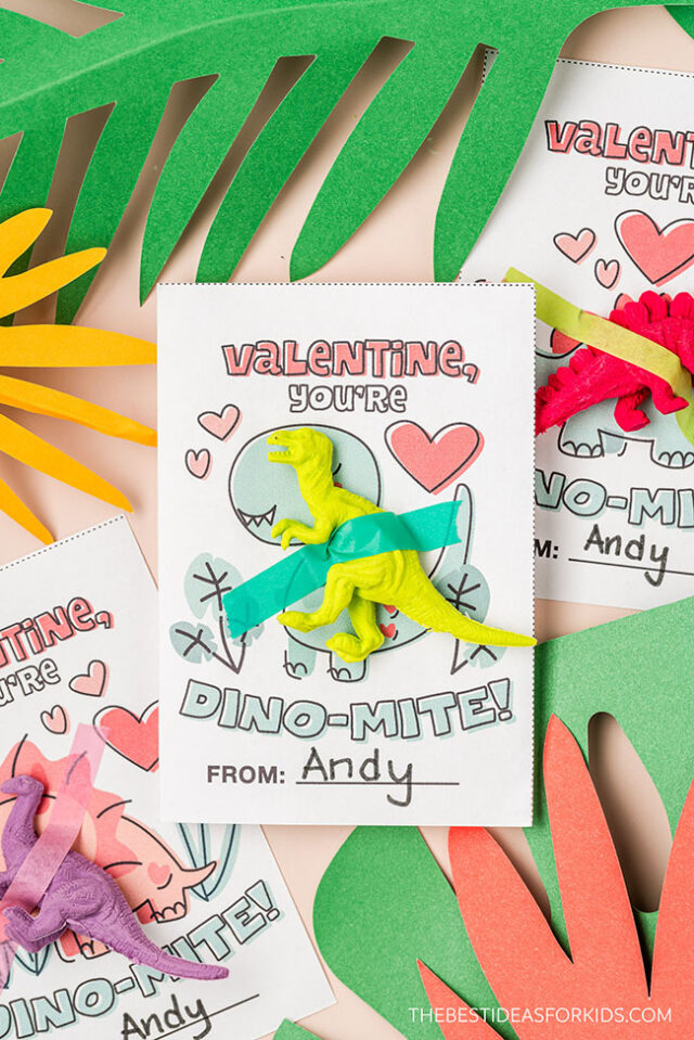 Dinosaur Free Printable Valentine