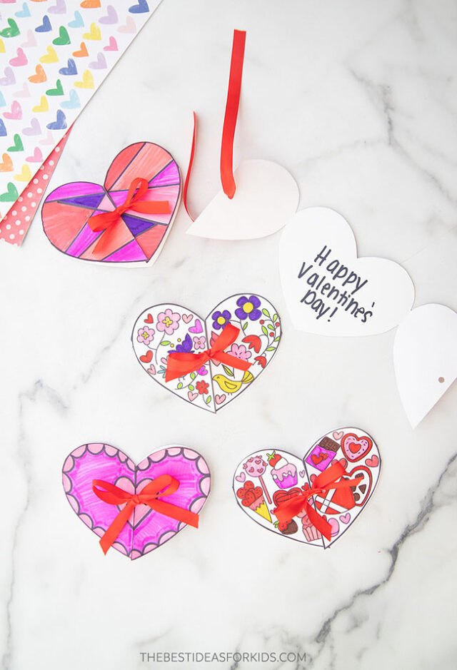 FREE Printable Heart Card The Best Ideas For Kids