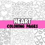 Heart Coloring Pages