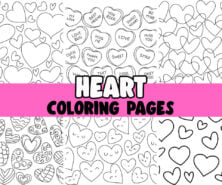 Heart Coloring Pages