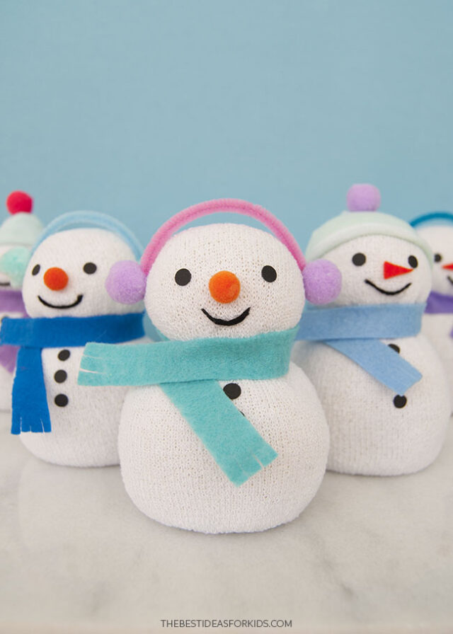No Sew Snowman
