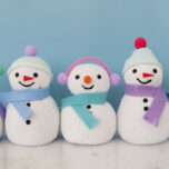 Sock Snowman Craft cover