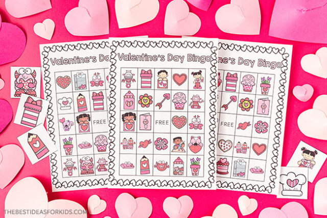 Valentine's Day Bingo for Kids