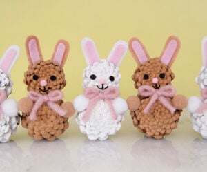 Bunny Pinecone Craft cover