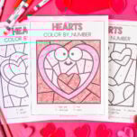 Color by Number Heart