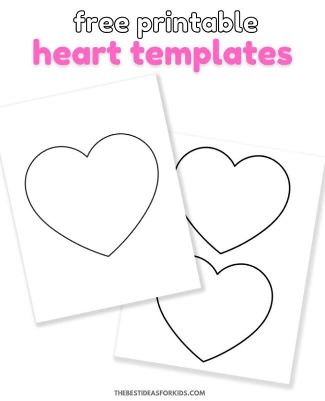 Free Printable Heart Template