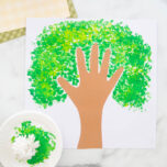 Painted Handprint Tree cover