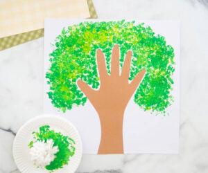 Painted Handprint Tree cover