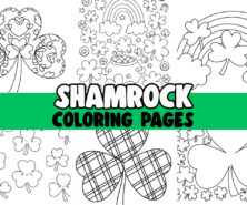 shamrock coloring pages cover