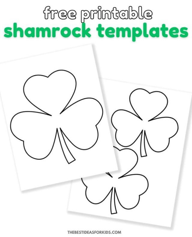 shamrock template pin 