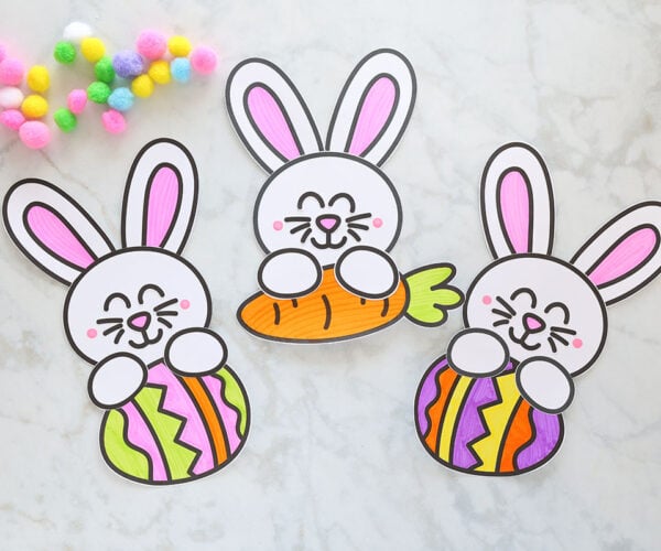 Pine Cone Easter Bunny - The Best Ideas for Kids