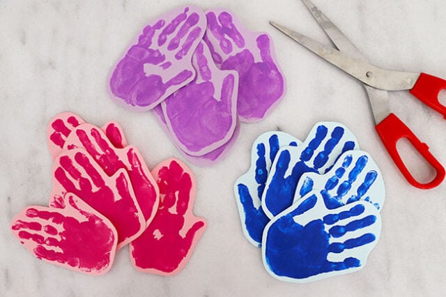 Cut out handprints