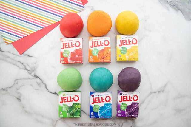How to Make Playdough With Jello