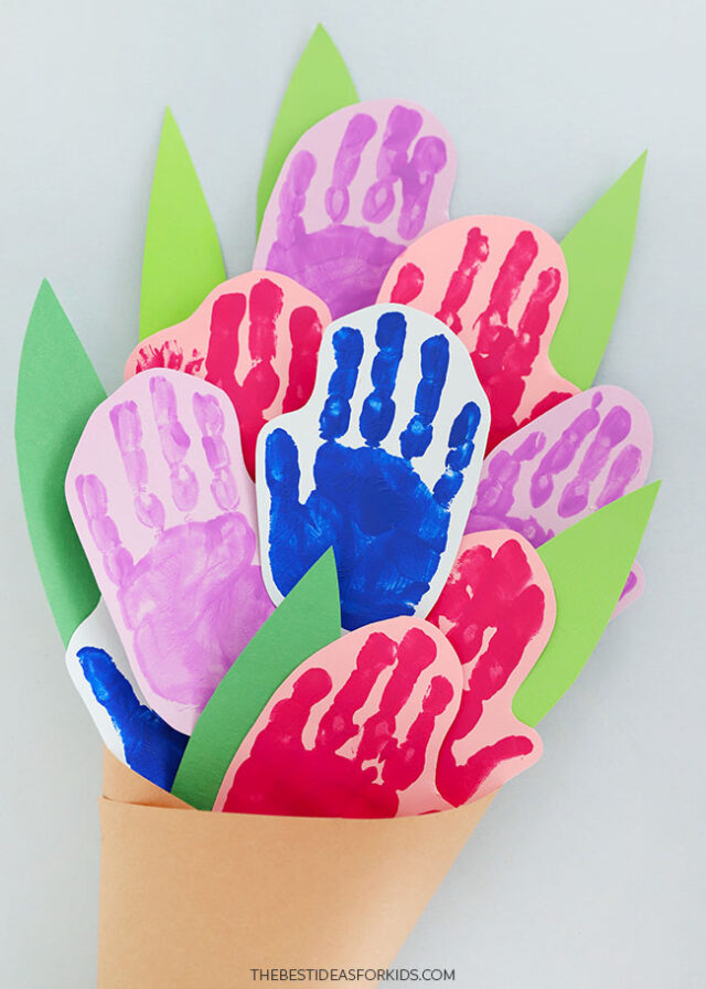 Mother's Day Handprint Bouquet