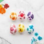 Pressed Flower Easter Egg Craft cover