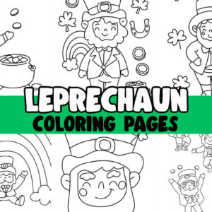 leprechaun coloring pages cover